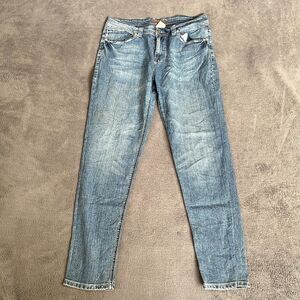 Free Culture Jeans Black Wash Mid Rise Denim Jeans Pants Women's Size 20